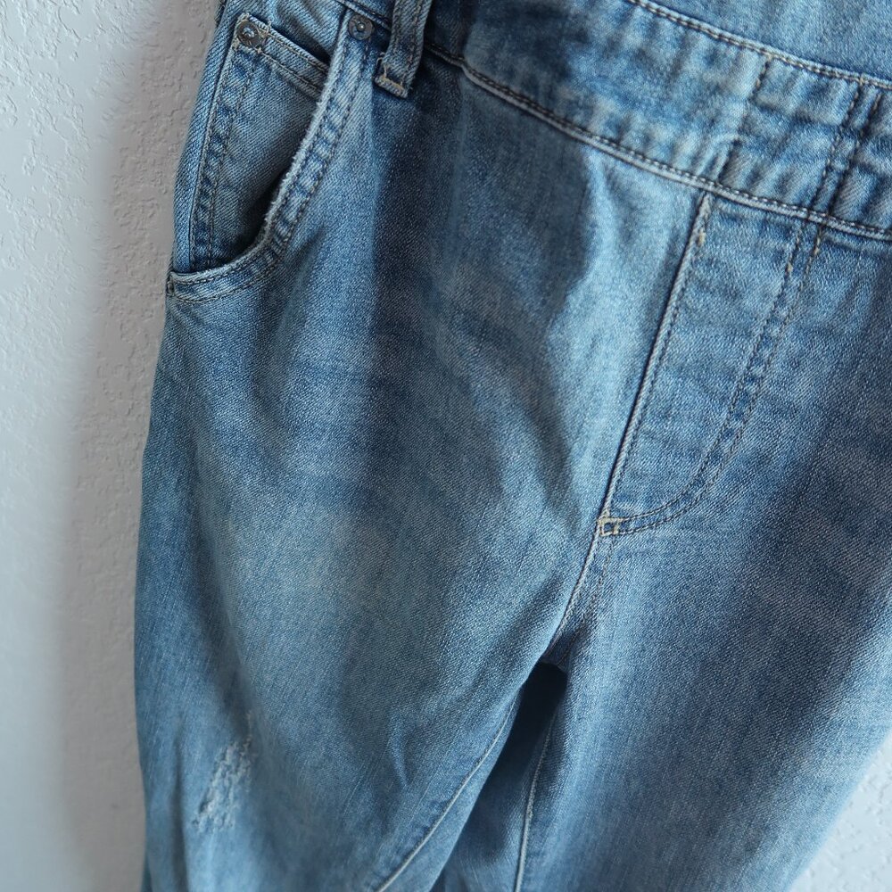 Free People Denim Overalls - Size 26 - Picture 4 of 11
